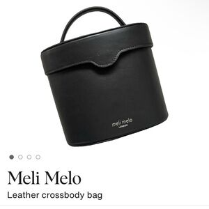 Meli Melo Black Leather Handbag
